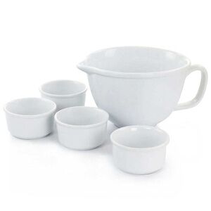 Gibson Elite | "Collection Gracious" Dining 5-Piece Ramekin & Mixing Bowl Set‎ -